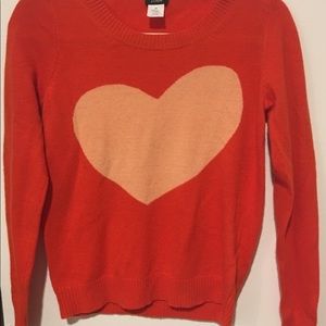 Heart Sweater J.Crew